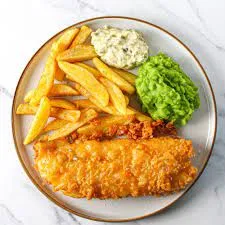 Fish And Chips                                                                           السمك والبطاطا