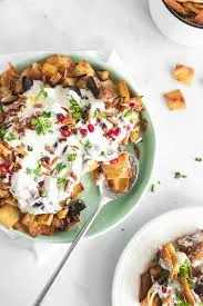 Fetteh Eggplant                                                                                      فتة باذنجان