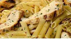 Chicken Mushroom Diet Pasta                                                                                   باستا دجاج مشروم دايت