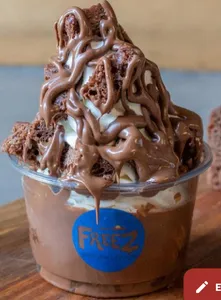 Brownie ice cream