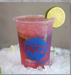 Raspberry mojito