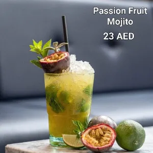 Passion Fruit Mojita                                                                              موهيتا باشن فروت