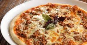 Minced Meat pizza