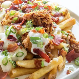 Poutine poulet