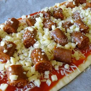 Pizza merguez