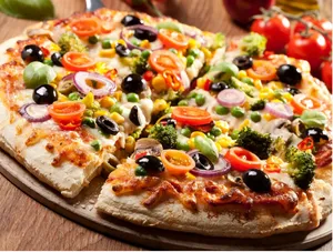 Capsicum Onion Pizza