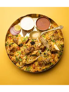 Fried Mutton Biryani