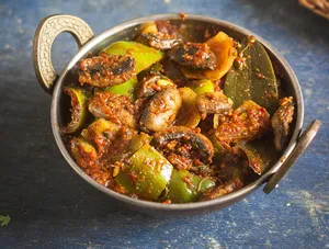 Mushroom Kadai