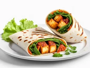 Paneer Tikka Roll