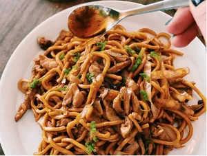 Veg Shanghai Noodles.