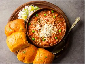 Cheese Pav Bhaji