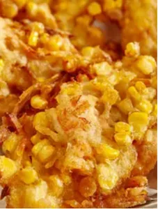 Cheese Corn Fried Momos [6 Pieces]