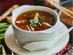 Veg Hot & Sour Soup (non veg)