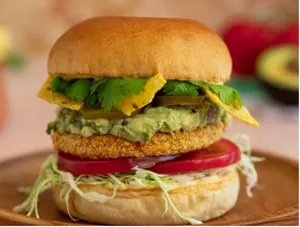 Veg Mexican Burger