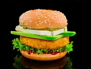 Paneer Veggie Burger