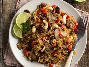 Mushroom Fried Rice