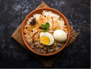 Egg Handi Biryani