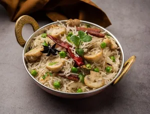 Mushroom Biryani