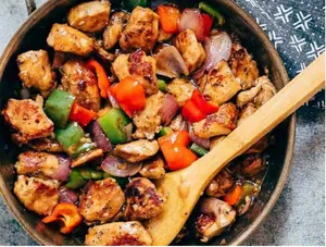 Red pepper Chicken fry