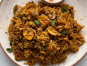 Mushroom Biryani