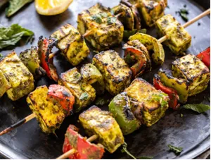 Paneer Hariyali Tikka
