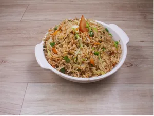 Onion Chilly Fried Rice
