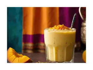 Banana Mango Lassi