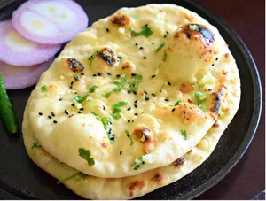 Pudina Butter Naan