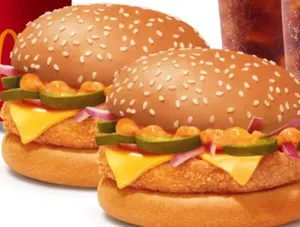 OB Cheese Corn Burger