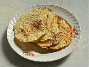 Roasted papad
