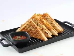 Corn Veg Cheese Grill Sandwich