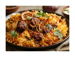 Mutton Biryani Half