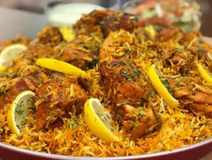 Chicken Tikka Biryani (5 Pcs)