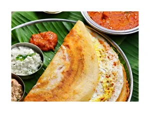 Egg Dosa with Egg curry