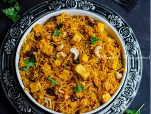 Kaju Paneer Biryani