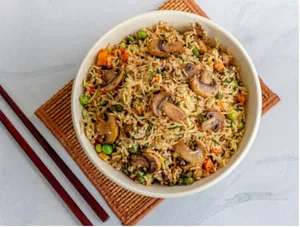 Chinese Mushroom Fried Rice