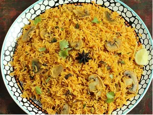 Mushroom Biryani