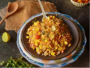 Corn Bhel Puri