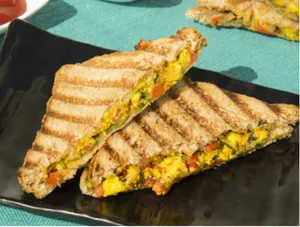 Tandoori Cheese Corn Toast Sandwich