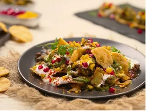 Dhai Papad Chaat
