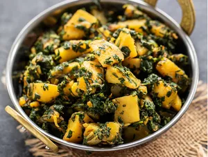 Aloo Palak [half]