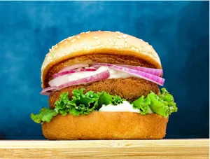 Aloo Cheese Tikka Burger