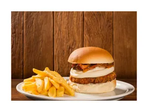 Aloo Cheese Tikka Burger