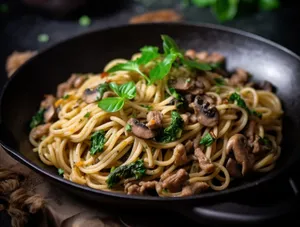 Mushroom Noodles