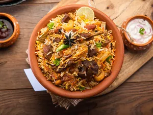 Mutton Dum Biryani Single