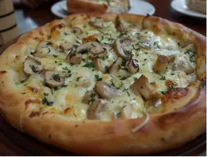 OB Cheese Mushroom Pizza Large