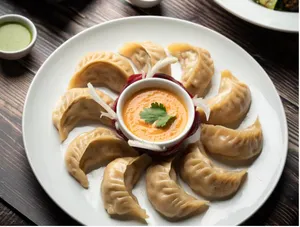 Veg Peri Peri Steam Momo