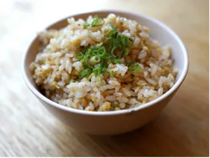 Chinese Veg Burnt Garlic Fried Rice