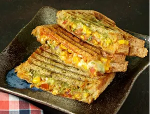 Corn Paneer Sandwich