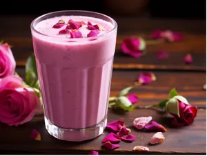 Rose Lassi